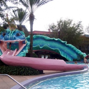 POFQ serpent pool slide.