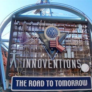Innoventions sign.