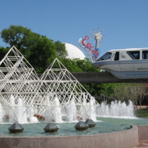 Monorail and Spaceship Earth