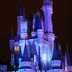 Cinderella Castle at Night
