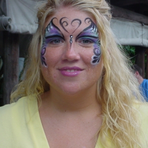 Face Painting: Adult Butterfly