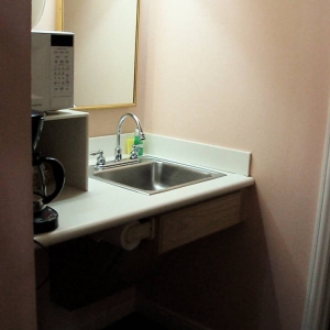 Kitchenette of OKW accessible studio