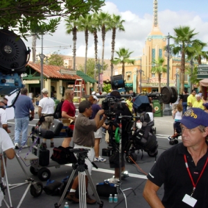 Filming at Disney Hollywood Studios