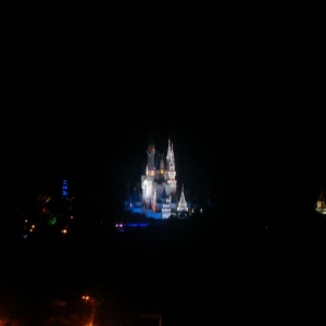 Cinderella Castle Holiday Wish Lights