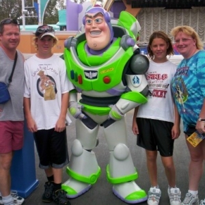 The family with Buzz