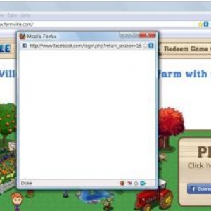 Cannot log into FarmVille without Facebook