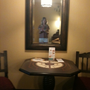 CBR pirate room mirror and table
