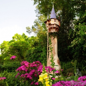 Rapunzel's Tower at the 2011 Flower & Garden Festival