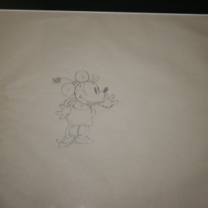 Minnie Mouse - Original Production Drawing