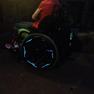 Wheelchair lights