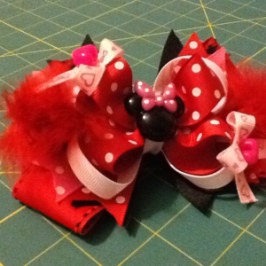 My favorite Minnie Mouse bow