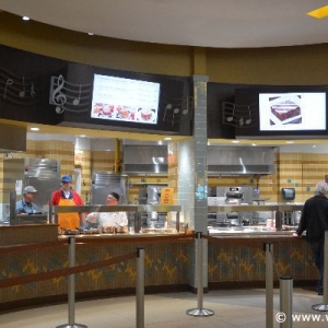 pictures of the new Intermission Food Court