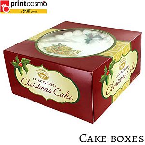 Custom Cake Packaging Boxes wholesale Printing by Printcosmo.com