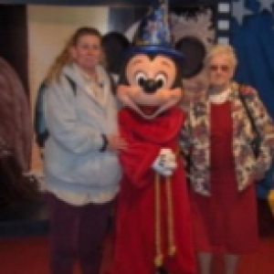 Linda, Mickey and Mom