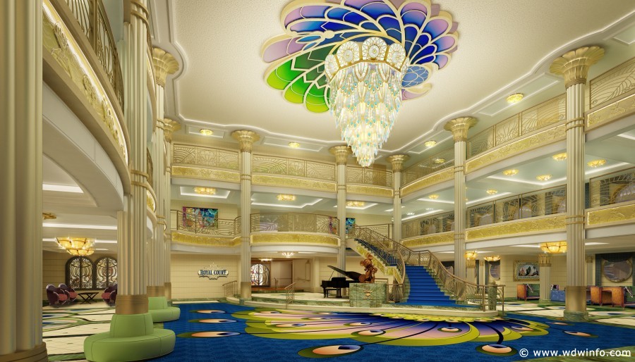 Disney Fantasy - Atrium Lobby