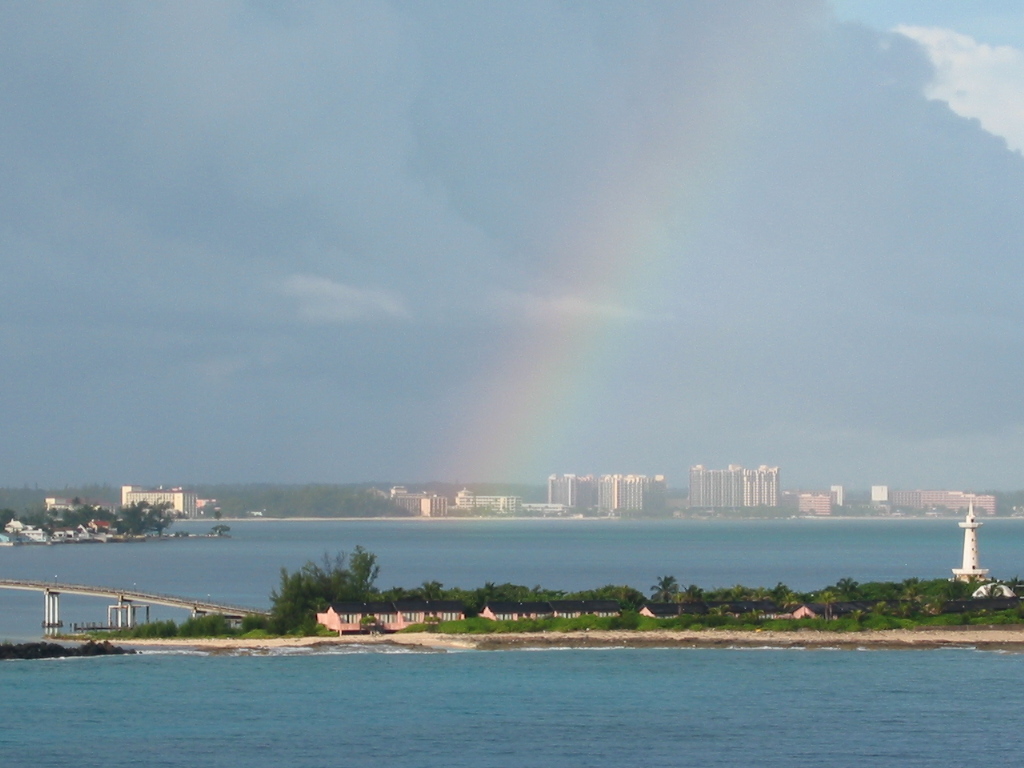 Rainbow over Nassau