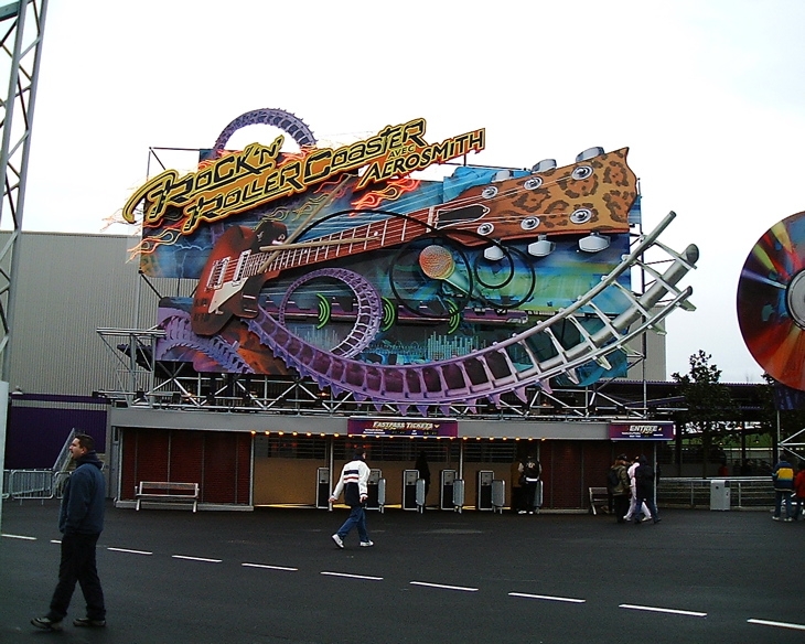 Rock n Roller Coaster at the Walt Disney Studios, Paris