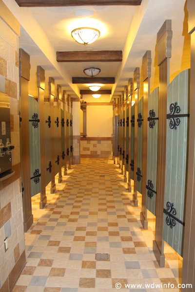 Tangled rest area - women's restroom