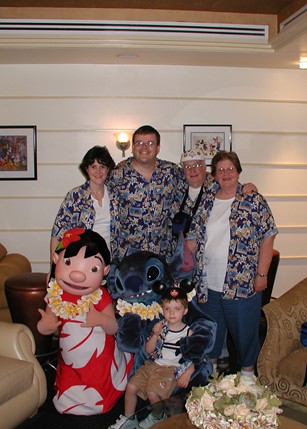 Us with Special Guests Lilo & Stitch