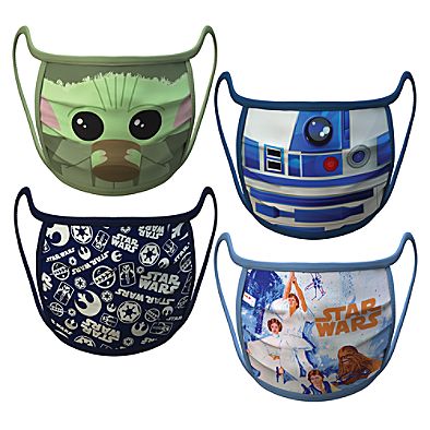 Small – Star Wars Cloth Face Masks 4-Pack Set – Pre-Order