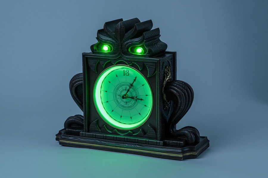 Haunted Mansion Parlor clock, coming to the Haunted Mansion bar on Disney Cruise Line's newest ship the Disney Treasure