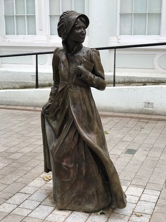 Image result for statue jane austen