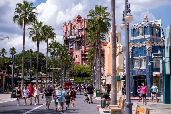 Walt Disney World, which reopened in July, is laying off about 20 percent of its work force.