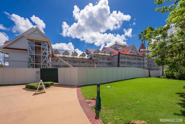 Boca Chica refurbishment at Disney's Grand Floridian Resort - August 31 2022